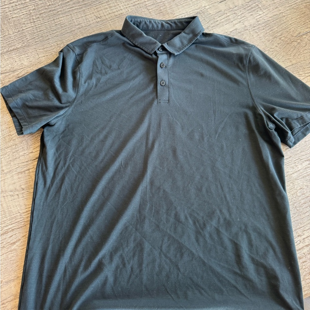 lululemon athletica Men Dark Polo Golf Shirt